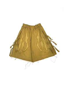 YAKU - Battle Scar Short - AW25 - KHAKI